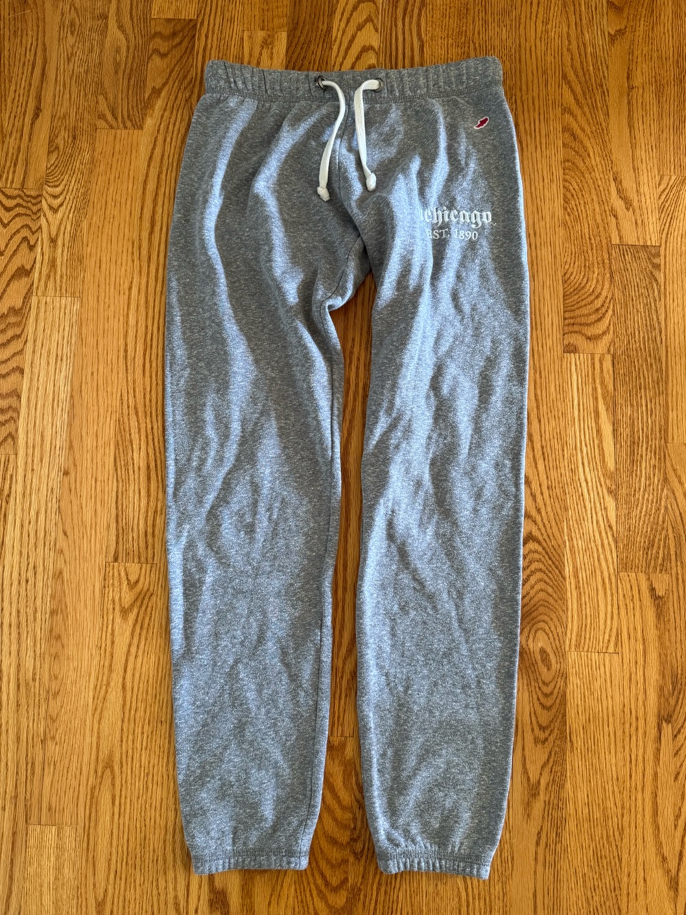 U Chicago League Gray Cuffed Sweatpants
